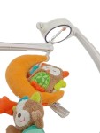 Vorschaubild 2 von babyFEHN Mobile Spieluhr Bär Eule Igel Sterne Mond Kinderbett