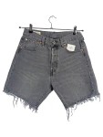 Vorschaubild 1 von Premium Jeans Shorts Herren W30 Grau Denim Cut-Off Fransen