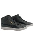 Vorschaubild 1 von High-Top Sneaker Herren Gr. 42 Schwarz Leder Schnürung Sportlich Freizeit