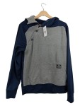 Vorschaubild 1 von Herren Kapuzenpullover Gr. 50/L Grau Blau