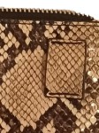 Vorschaubild 6 von Gürteltasche Schlangenmuster Damen Crossbody Braun Beige NEU