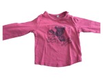 Vorschaubild 1 von Langarmshirt Kinder Teddybär Pink Baumwolle Gr. 68