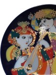 Vorschaubild 2 von Sammelteller Orientalische Nachtmusik Mandolinenspieler 16cm Porzellan
