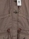 Vorschaubild 2 von Damen Parka Baumwolle Braun Gr. 38 M Kapuze Alltag