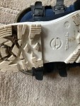 Vorschaubild 5 von Damen Leder Stiefel Outdoor gefüttert Herbst Winter Blau Gr. 39