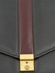 Vorschaubild 3 von Aktentasche Voyage Dokumentenmappe Goldverschluss 40x32cm Herren Schwarz