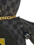 Vorschaubild 3 von Teddybär Kuscheltier Streetwear Schwarz 56cm Plüsch