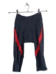 Vorschaubild 1 von Damen Radhose 3/4 Gr. 36/38 S Schwarz Rot Sitzpolster