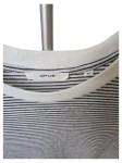 Vorschaubild 4 von Damen T-Shirt Gr. 40 L Gestreift Weiß Kurzarm Freizeit Rüschen