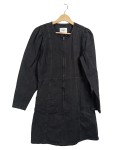 Vorschaubild 1 von Jeanskleid Damen Schwarz Gr. 38/M Baumwolle Uni Casual Alltag