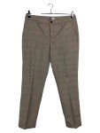 Vorschaubild 1 von Damen Anzughose Kariert Braun Gr. 46 Business Hose