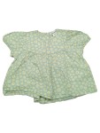 Vorschaubild 1 von Baby Kleid Gr. 62 Blumenmuster Gänseblümchen Grün