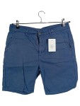 Vorschaubild 1 von Shorts Herren Blau Gr. W31/48/M Baumwolle Uni Casual Chino