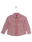Vorschaubild 1 von Bluse Kinder Gr. 122 Rosa Baumwolle Blumenmuster Casual Langarm Freizeit