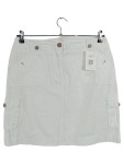 Vorschaubild 1 von Red Damen Cargorock Gr. 38 Beige Baumwolle Taschen
