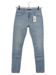 Vorschaubild 1 von Slim Fit Herren Gr. W30/46/S Blau Baumwolle Elasthan Uni