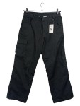 Vorschaubild 1 von Cargohose Herren Gr. W30/46/S Schwarz Baumwolle Uni Casual Alltag Knopf