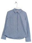 Vorschaubild 1 von M&S Damen Hemdbluse Gr. 40 Blau Weiß Gestreift
