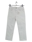 Vorschaubild 1 von Wide Leg Jeans Damen Weiß Gr. W29/38/M Baumwolle Elasthan Uni Casual L26