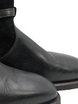 Vorschaubild 6 von Stiefelette Damen Leder Schwarz Gr. 39 Reißverschluss Schnalle