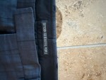 Vorschaubild 5 von Herren Anzughose kariert Business Hose Gr. 46 Blau Schurwolle