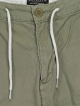 Vorschaubild 2 von Herren Shorts Oliv Gr. 29 Casual Baumwolle Kordelzug