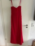 Vorschaubild 2 von Abendkleid Damen Rot Lang Gr. 40/L Elegant Glamourös