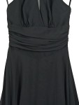 Vorschaubild 3 von Damen Abendkleid Ballkleid Gr. 34;XS Schwarz Elegant Halterneck