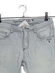 Vorschaubild 2 von Jeans Regular Fit Kinder Gr. 158 Blau Baumwolle Uni Casual Freizeit Logo