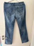 Vorschaubild 2 von Damen Jeans Wide Fit Gr. 40 Blau Casual