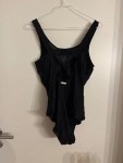 Vorschaubild 2 von Badeanzug Damen Schwimmanzug Einteiler Gr. 40D Schwarz Raffung Mesh