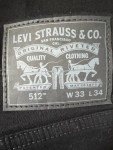 Vorschaubild 6 von Herren Jeans Regular Fit W33/L34 Schwarz Casual