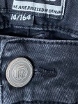 Vorschaubild 4 von Ripped Jeans Kinder Grau Gr. 164 Baumwolle Elasthan Uni Casual 33 cm L28