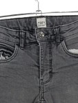 Vorschaubild 2 von Jogginghose Kinder Gr. 146 Grau Baumwolle Uni Casual Freizeit 32 cm