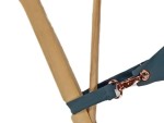 Vorschaubild 2 von Badeanzug Damen Gr. 38 Petrol Roségold Details NEU