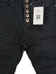 Vorschaubild 2 von Damen High Waist Jeans Hose Schwarz Größe 36