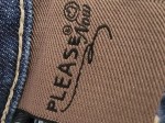 Vorschaubild 6 von Destroyed Jeans Damen Gr. M Blau Casual Used Look Ripped Denim