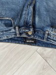 Vorschaubild 4 von Damen Jeans Bootcut Gr. 40 Blau Casual mit Blumenstickerei