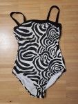 Vorschaubild 2 von Damen Badeanzug Gr. 38 Zebra Muster Tierdruck Mehrfarbig