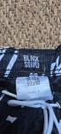 Vorschaubild 5 von Badeshorts Herren Schwarz Gr. 46/S Baumwolle Elasthan Schriftzug