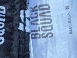 Vorschaubild 4 von Badeshorts Herren Schwarz Gr. 46/S Baumwolle Elasthan Schriftzug