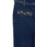 Vorschaubild 4 von Damen Jeans Bootcut W25/34/XS Blau Modisch Applikationen