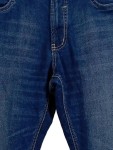 Vorschaubild 6 von Herren Jeans Regular Fit Blau W33/L31 Stretch Denim