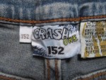 Vorschaubild 6 von Kinder Jeans Shorts Gr. 152 Blau Casual Fransen