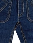 Vorschaubild 2 von Mädchen Jeans Regular Fit Hose Gr. 74 Blau Casual