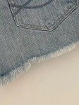 Vorschaubild 4 von Damen Jeans Shorts W26 Blau Distressed Fransen Casual