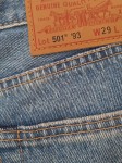 Vorschaubild 5 von 501 '93 Jeans Shorts Damen W29 Blau Denim Kurze Hose Casual