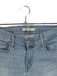Vorschaubild 2 von Damen Jeans Slim Fit W28 Blau Ripped Knie Cut-Outs Casual