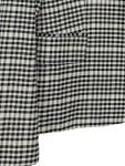 Vorschaubild 4 von Damen Blazer kariert Gr. 40;L Business Schwarz Weiß