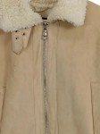 Vorschaubild 3 von Damen Bomberjacke Faux Shearling Beige Gr. 36;S Herbst Winter